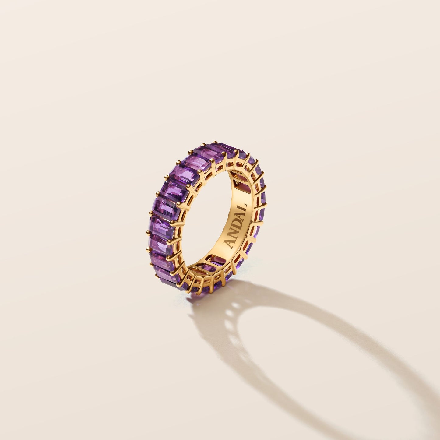 Amethyst Eternity Ring
