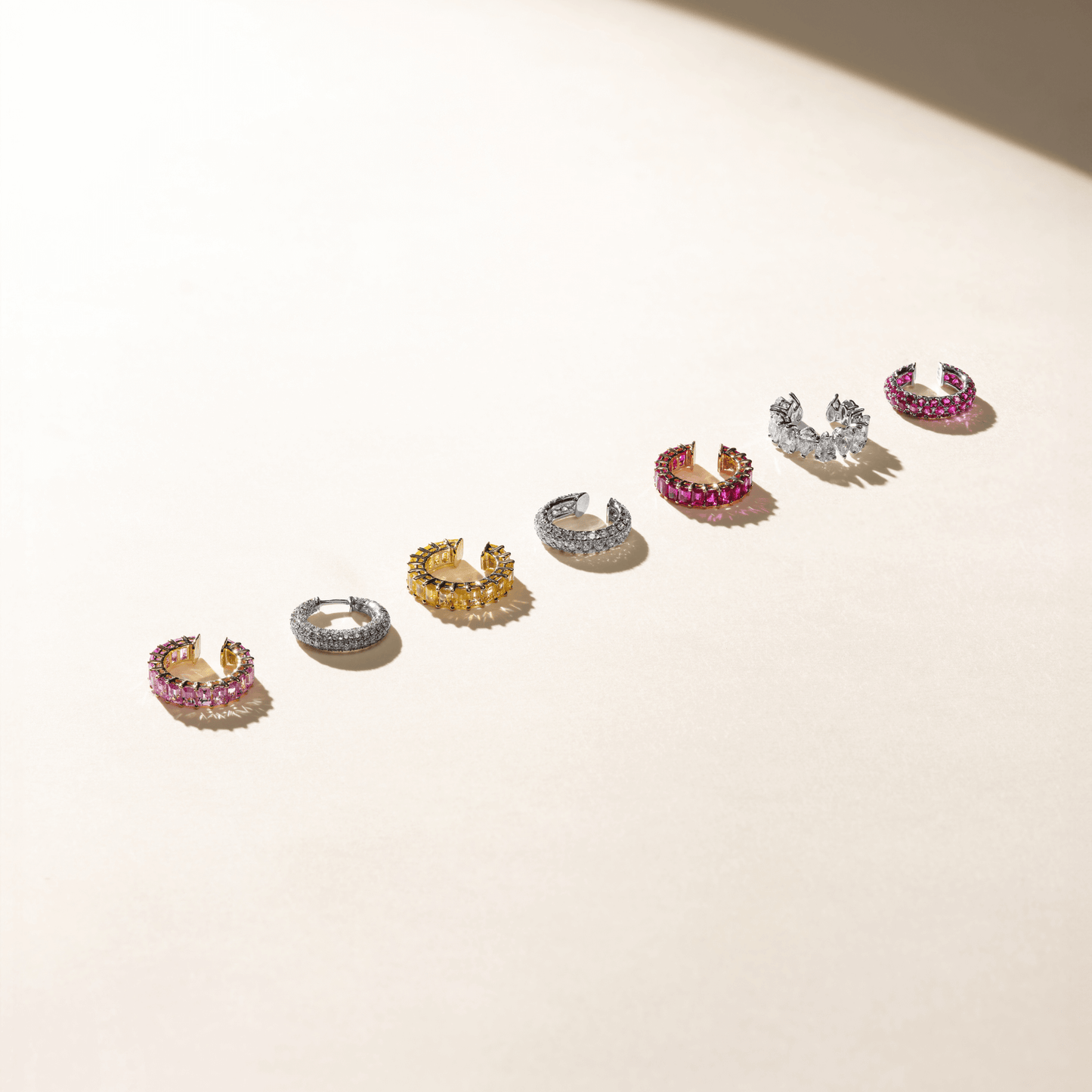 RUBY BAGUETTE CUFF