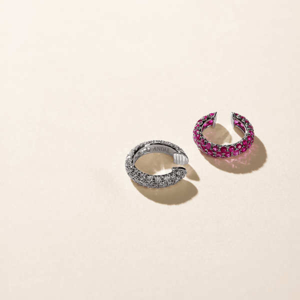 DIAMOND CLUSTER CUFF