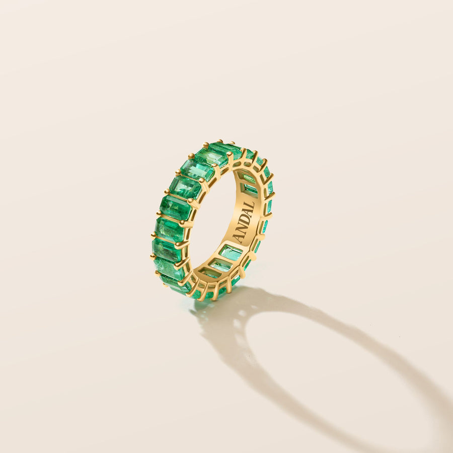 Emerald Eternity Ring