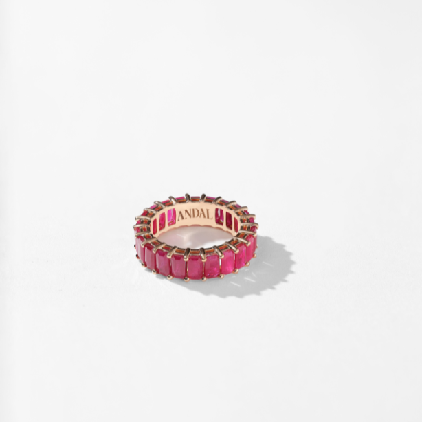 Ruby Eternity Ring