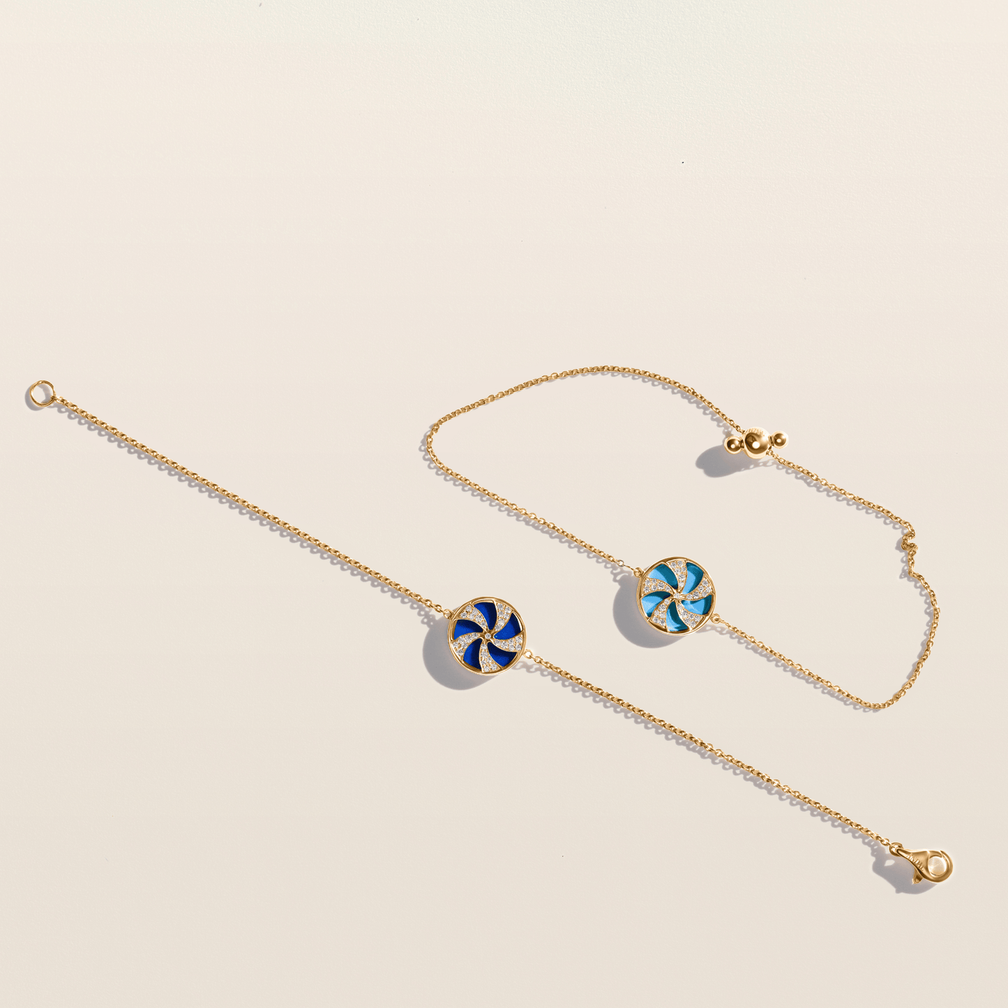 Turquoise & Lapis Lazuli Midi Candy Bracelets