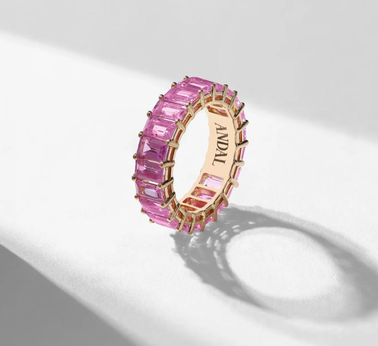 Kyanite Eternity Ring